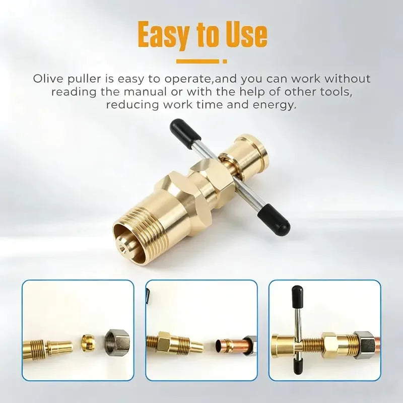 Compression Sleeve Puller Tool for Brass Pipe Fittings – image 7