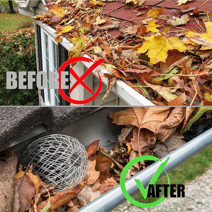 Expandable Gutter Downspout Leaf Strainer Set – image 6