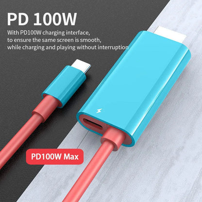 USB-C to HDMI Screen Mirroring Cable in Red or Blue – image 6