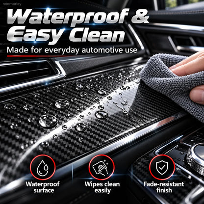 6D gloss carbon-style vinyl wrap image 5