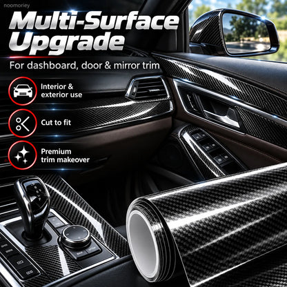 6D gloss carbon-style vinyl wrap image 7