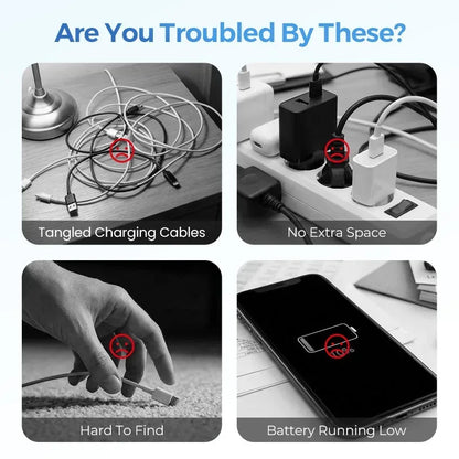 Foldable Three-in-One Magnetic Wireless Charging Stand — view 15