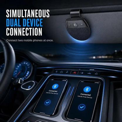 Bluetooth Sun Visor Speakerphone for Hands-Free Calls — view 4