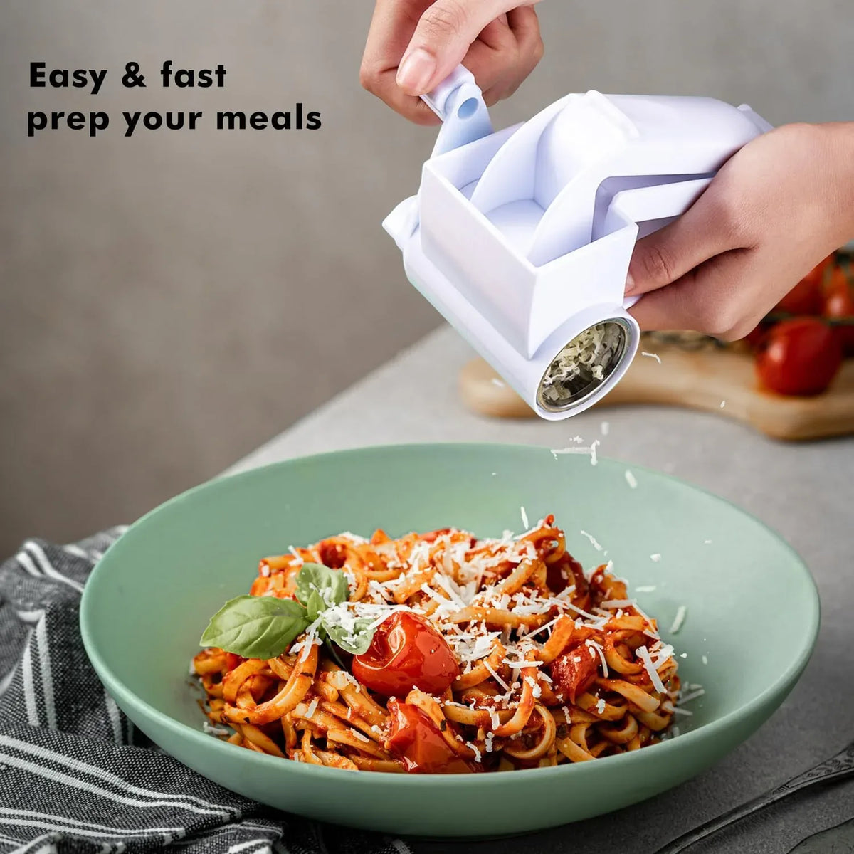 Hand-Crank Rotary Grater for Cheese and Chocolate — view 4