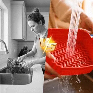 3-Piece Reusable Silicone Air Fryer Liner Set — view 3