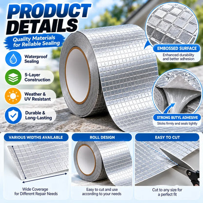 Heavy-Duty Waterproof Butyl Sealing Tape, 10 m Roll — view 4
