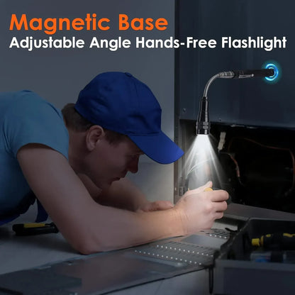 Telescoping Magnetic Pickup Flashlight for Dropped Screws and Small Parts — view 5