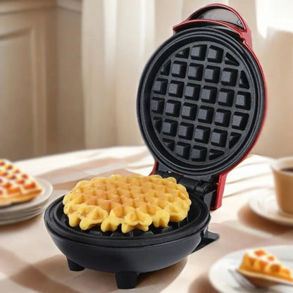 Compact Mini Waffle Maker for Small Breakfasts, US Plug — view 1